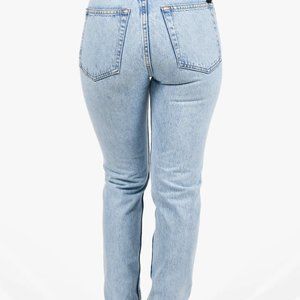COPY - Decade Light Blue Denim Tapered Legs Jeans Size 28
